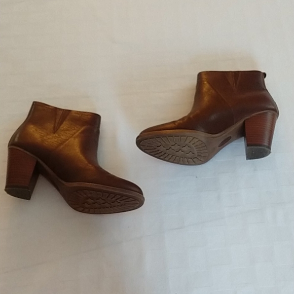 Sofft leather women's booties Brown size 7.5 - Picture 5 of 10